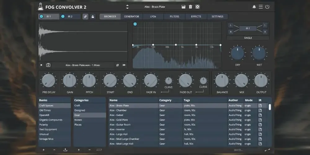 AudioThing Fog Convolver 2 